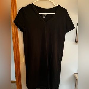 Black Universal Thread T-Shirt Dress